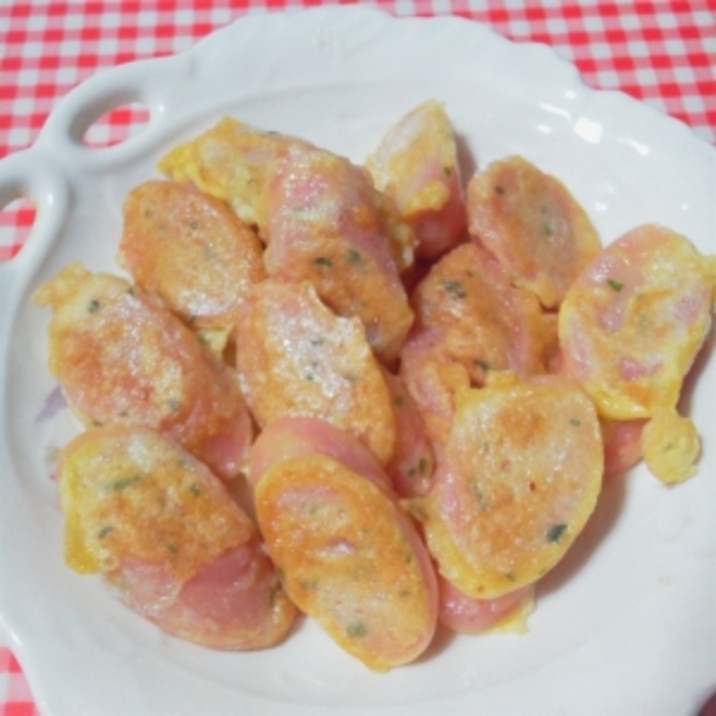 魚肉ソーセージのピカタ お弁当 おつまみに レシピ 作り方 By Mama Papa 楽天レシピ 魚肉ソーセージのピカタ お弁当 おつまみに レシピ 作り方 By Mama Papa 楽天レシピ